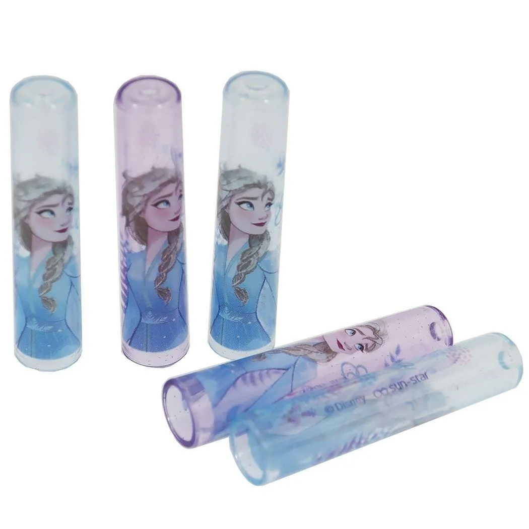 Sun-Star Frozen 2 5pcs Pencil Cap Pen Cap Pencil Cover Wooden Pencil Anna Elsa