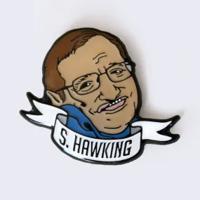 Take A Penny Co. - Science Heroes: Stephen Hawking Enamel Pin