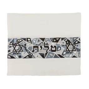 Tallit Bag - "Magen David" - Black