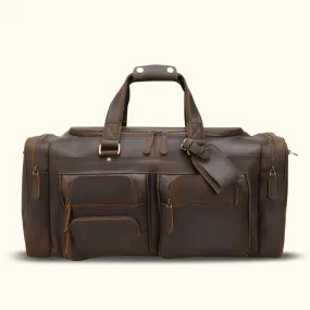 The Captin - Leather Duffe Bag