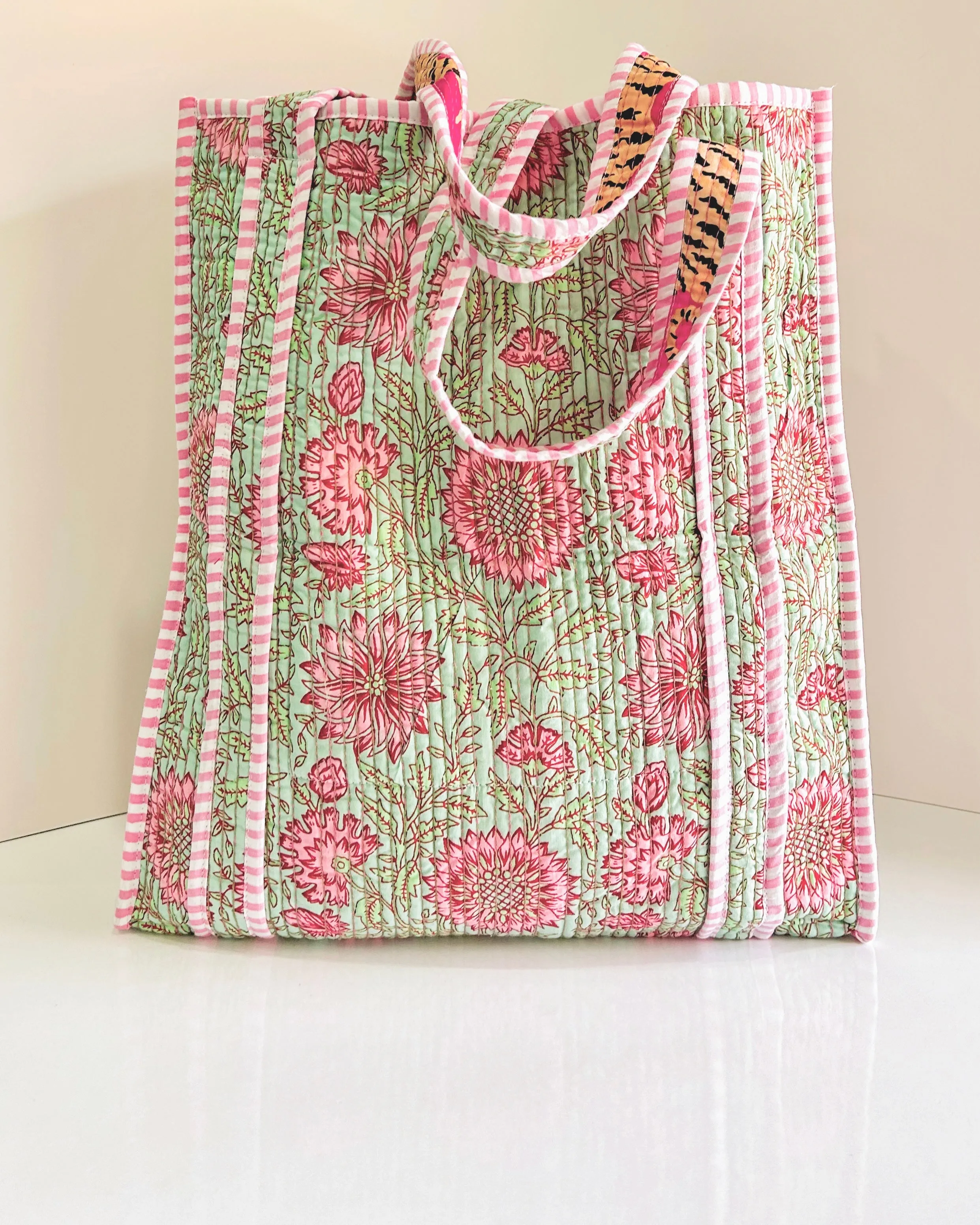 The Minty Pinky Tote