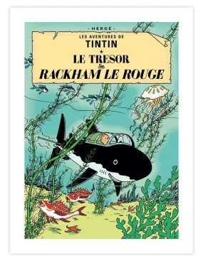 Tintin Le Trésor de Rackham le Rouge