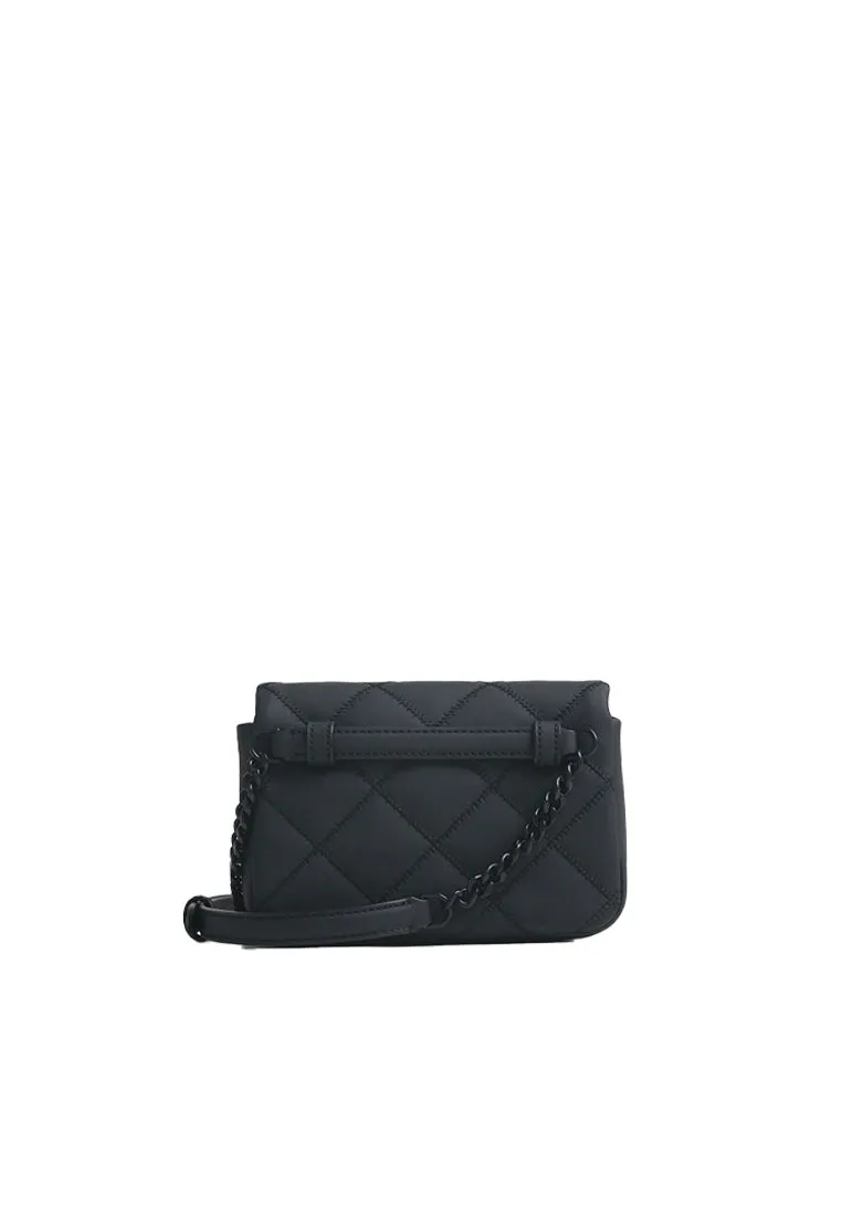 Tory Burch Willa Matte Belt Bag In Black 150056