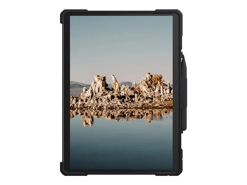 Uag Rugged Case For Surface Pro 9 Metropolis Se (Antimicrobial) - Black - Bulk Poly Bag - Back Cover For Tablet - Black