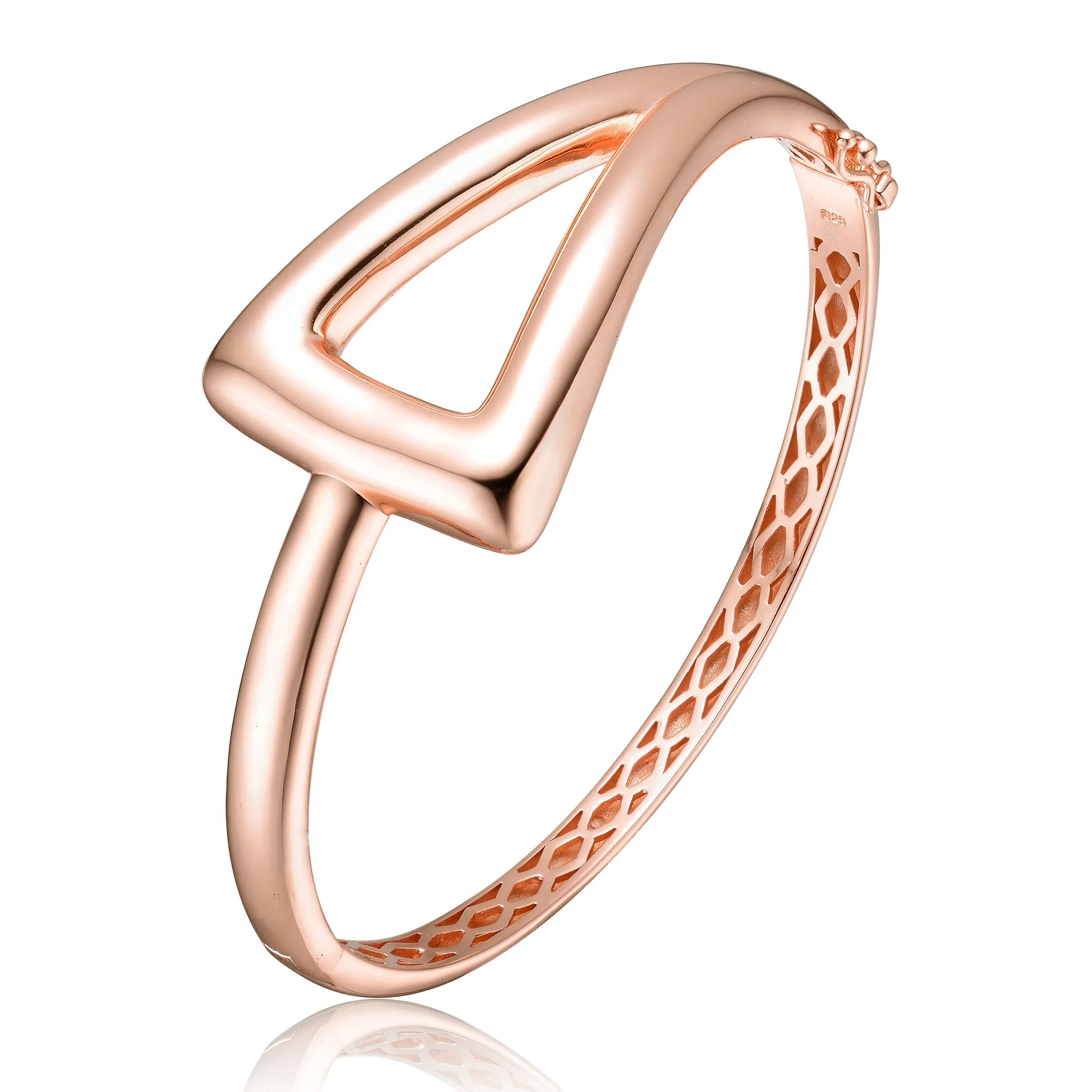 Vilette Rose Triangular Bangle Limited Edition Bracelet