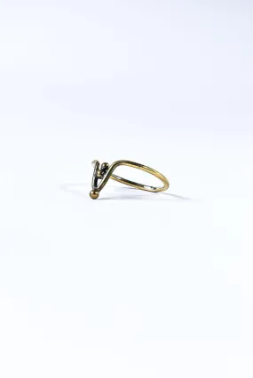 Vintage Brass Ring - V