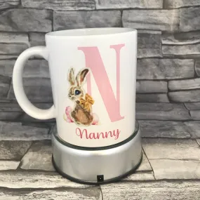 Vintage Pink Bunny Mug