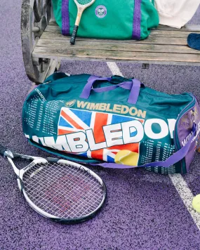 Vintage Wimbledon Official 1990s Tennis Duffle Bag