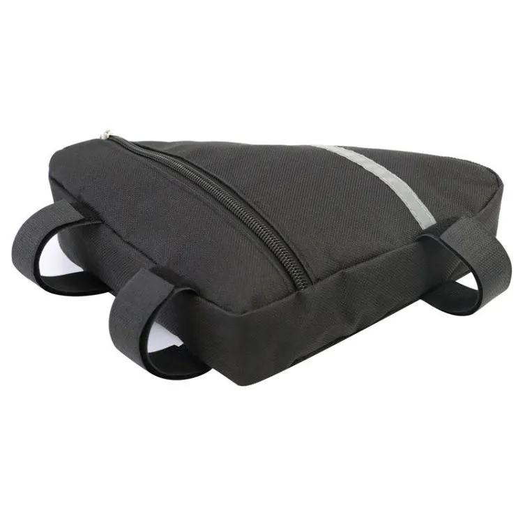 With Water Cup Bag 7 inch Bicycle Triangle Bag Outdoor Sports Cycling Gear Storage Bag