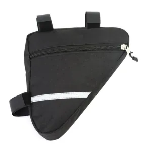 Without Water Cup Bag 7 inch Bicycle Triangle Bag Outdoor Sports Cycling Gear Storage Bag