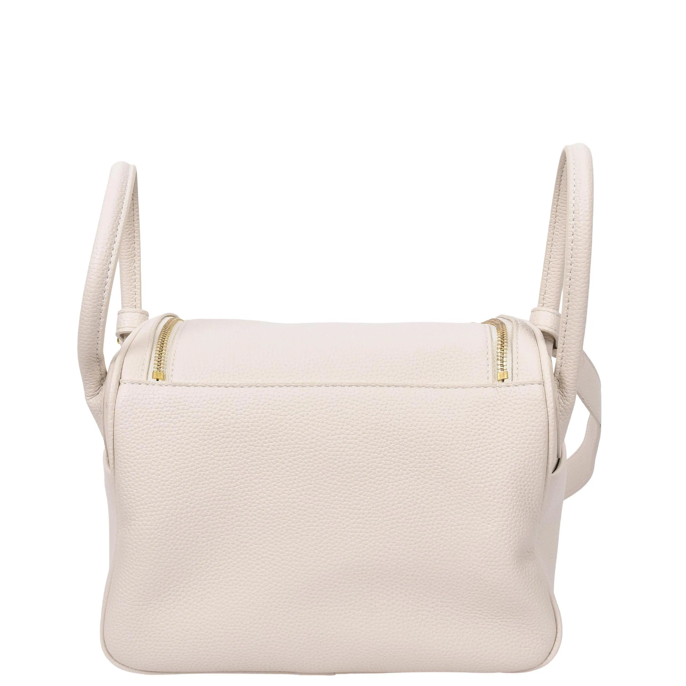 Womens Faux Leather Large Shoulder Bag Rose White