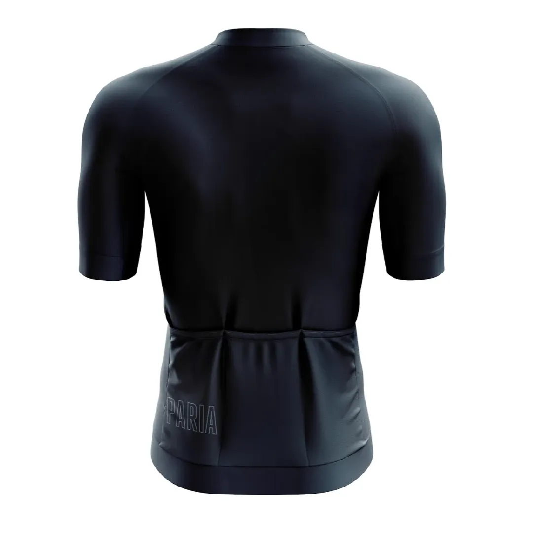 Womens Navy Blue Race fit Cycling Jersey