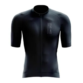 Womens Navy Blue Race fit Cycling Jersey