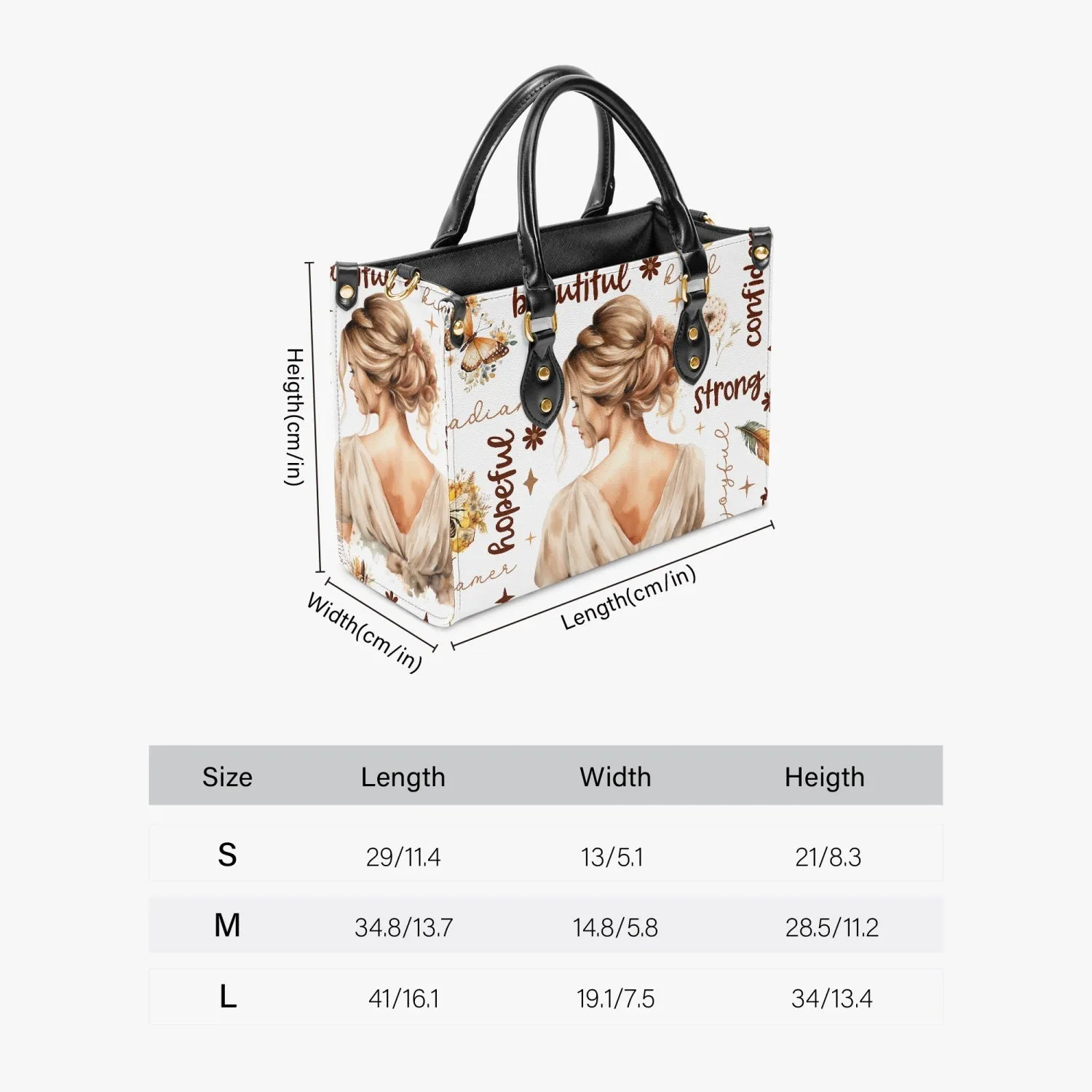 Women's Tote Bag - Affirmation - Blonde Hair