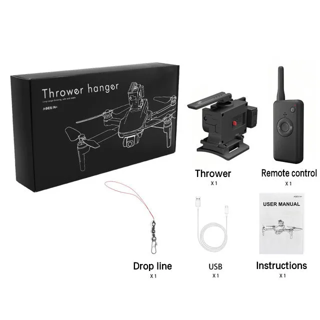 XMR/C M9 4K Drone GPS 5G WiFi HD Camera EIS 3-Axis Gimbal Obstacle Avoidance Brushless with Megaphone/Thrower