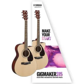 Yamaha Gigmaker 315 Pack w/ FSX315 Electric-Acoustic Guitar