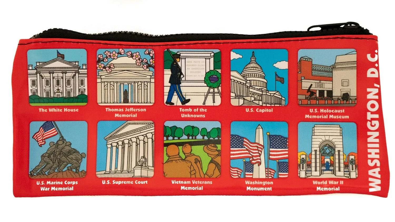 Zipper Pouch Washington DC